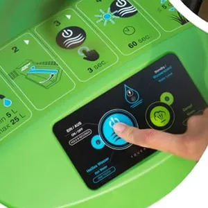 Unkrautfuchs biologischer Unkrautvernichter mit modernem Touch Display